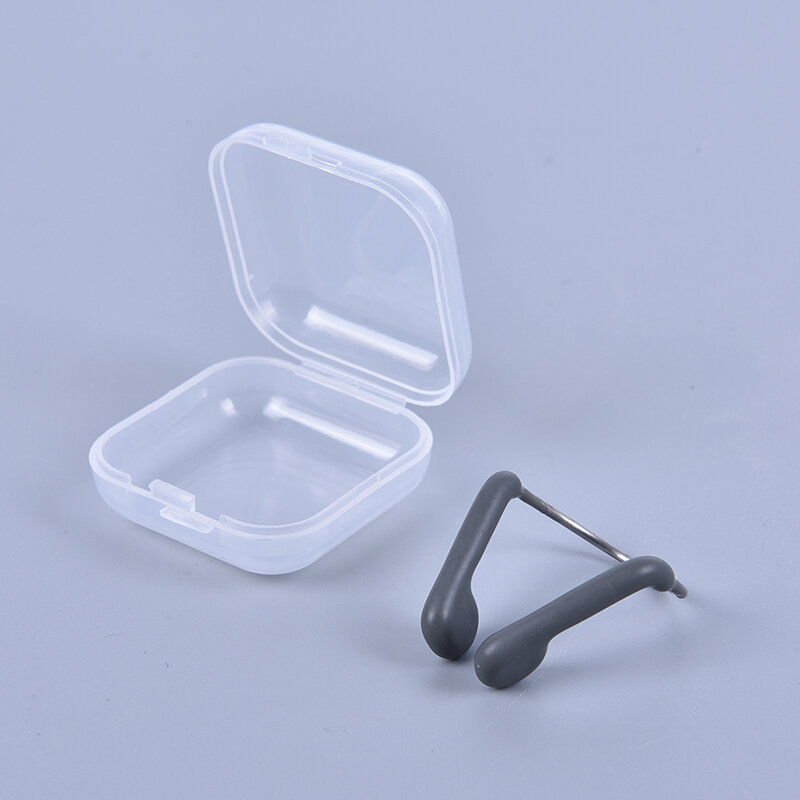 Rutsch fester Nasen clip aus weichem Silikons tahl draht zum Schwimmen Tauchen Wassersport Schwimm zubehör Tauch ausrüstung 1St