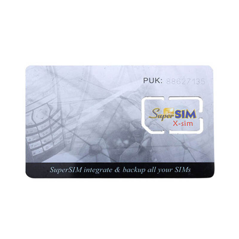 6 in 1 맥스 SIM 카드, 슈퍼 카드 백업 휴대폰 액세서리 PUO88