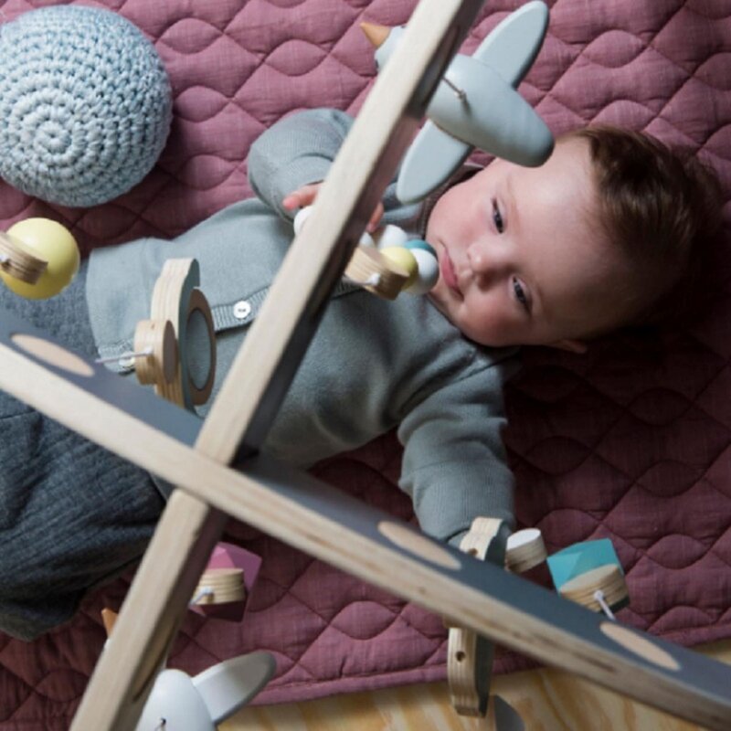 2021 Baru Bayi Linen Katun Bermain Tikar Merangkak Karpet Lantai Permainan Pad Anak-anak Kamar Tidur Playmat Pembibitan Dekorasi Rumah