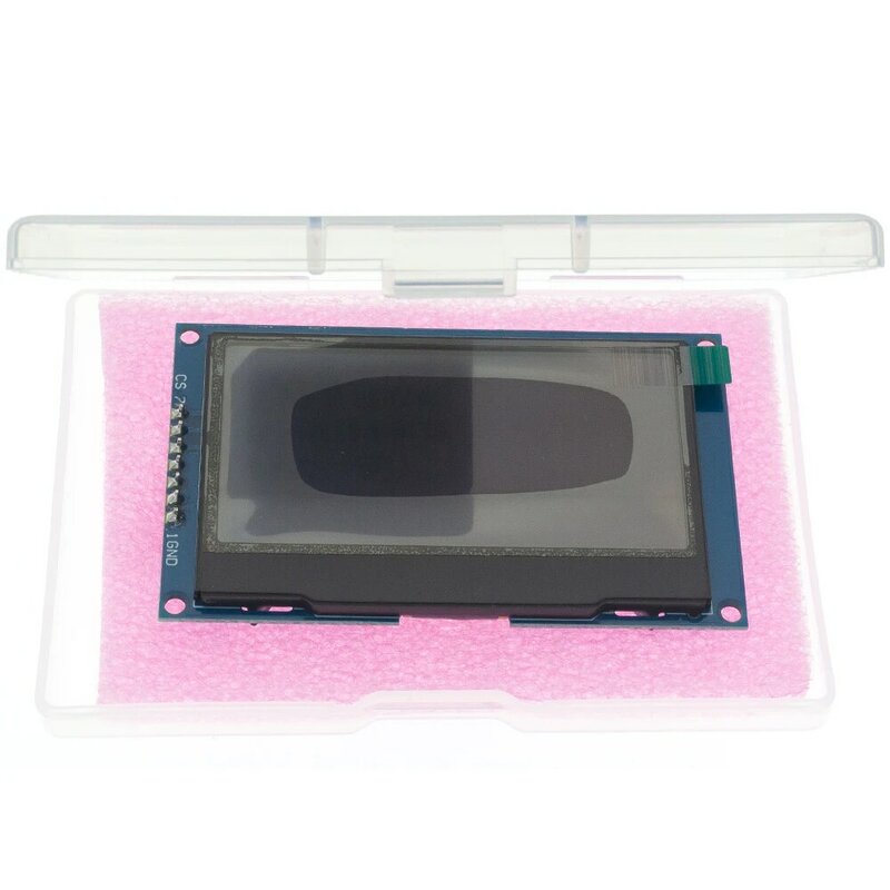 2.42นิ้ว2.42 "โมดูลแสดงผล OLED 128X64 LCD HD หน้าจอโมดูล SSD1309 7 Pin SPI/IIC i2C อินเทอร์เฟซแบบอนุกรมสำหรับ Arduino UNO R3