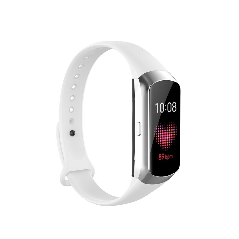 Baru Lembut Silicone Sport Watch Tali Pergelangan Tangan Band Tali untuk Samsung Galaxy Fit SM-R370 Smart Gelang Gelang Jam Tali Aksesoris
