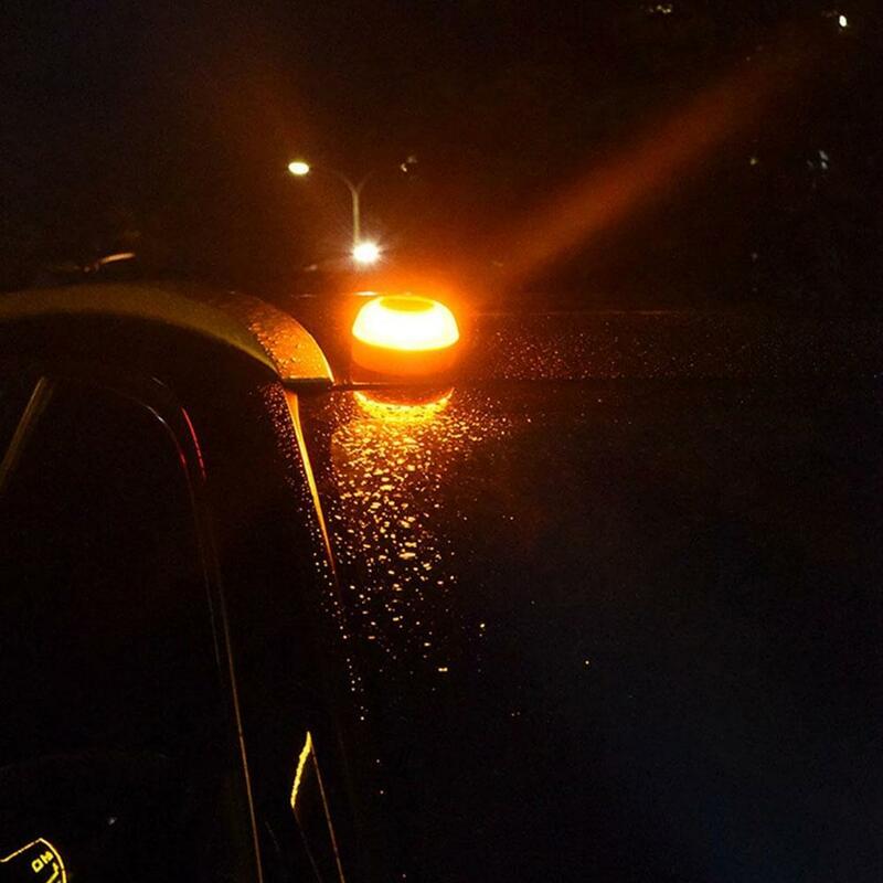 Notfall Licht V16 Zugelassen Dgt Genehmigt Auto Helfen Flash Leuchtfeuer Licht Magnetische Induktion Strobe Licht Gelb Weiß Wasserdicht