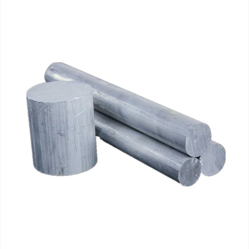 50mm dia 50-600mm long Aluminum AL 6061 Round Bar Aluminium Hard Rod Industry DIY Metal Material Frame Metal Bar Mould CNC Mold