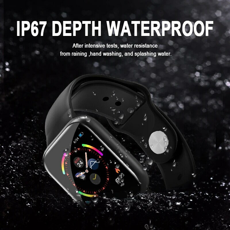 2019 Hot Sale I5 Smart Watch Waterproof Heart Rate Monitor Fitness Tracker Pedometer Call Reminder Sport Watch For Honor Huawei