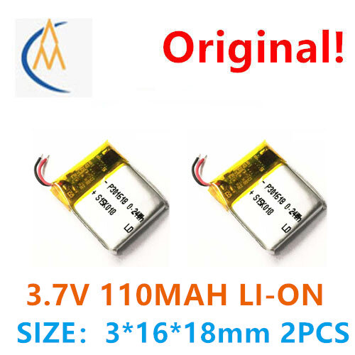 buy more will cheap 2PCS 301618 301616 301518 3.7V 60mah 301620 401618 401620 lithium battery MP3 Bluetooth headset toy car