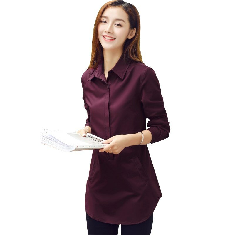 Blusa de algodón para mujer, camisa de talla grande 5XL, 6XL, estilo de marca, nueva moda