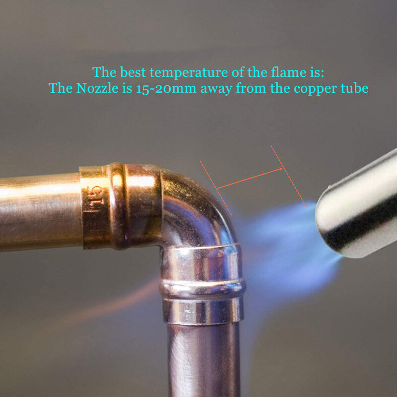 Горелка для МАПП газа газовая сварка пьезо зажигание инструмент для пайки пламени 1,5 м шланг CGA600 барбекю нагревание закалки HVAC сантехника Сварочная горелка