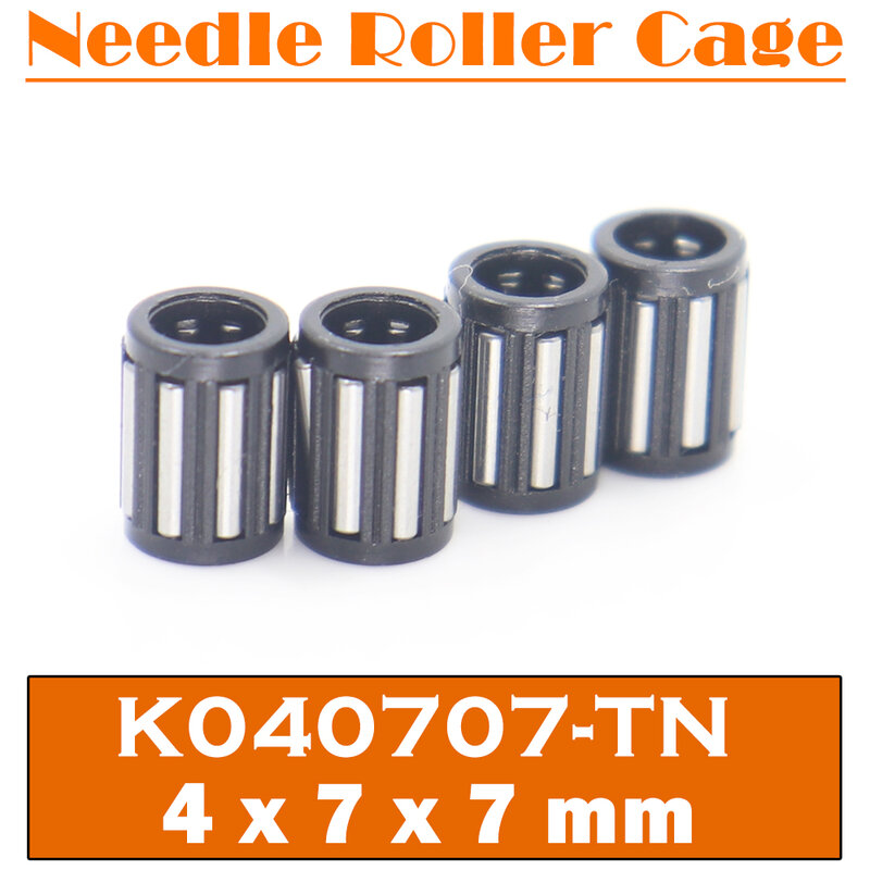K040707 Bearing 4*7*7 mm ( 4 PCS ) Radial Needle Roller Cage Assemblies K040707 K40707 Bearings K4x7x7TN