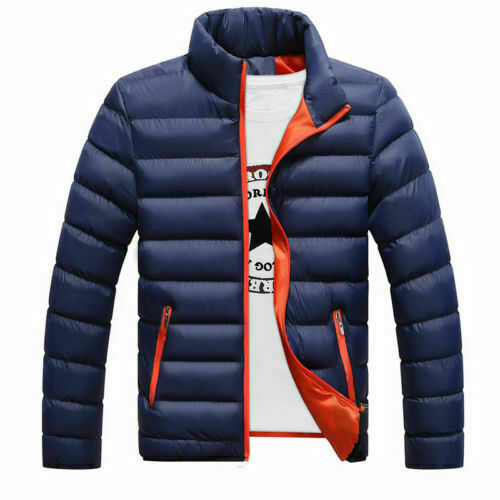 2019 новая зимняя куртка мужская хлопковая стеганая Толстая куртка парка приталенная стеганая верхняя одежда с длинными рукавами одежда теплые пальто