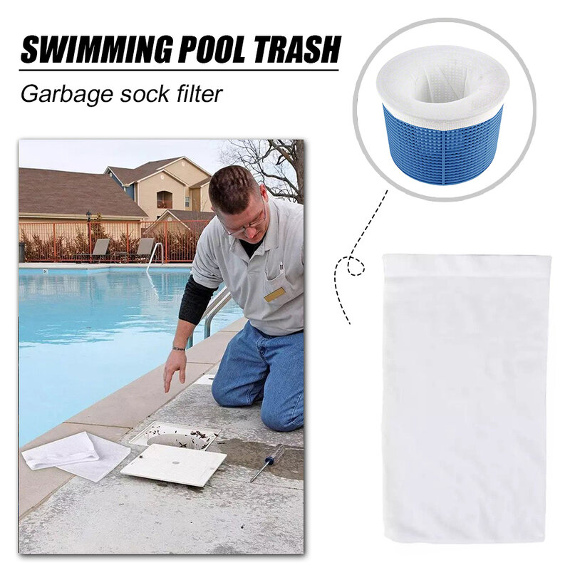 Frame Net Skimmer Cleaner Swimming Pool Swimming Pool Filter Storage Pool Skimmer Socks Saver Skimmer Basket Sleeves