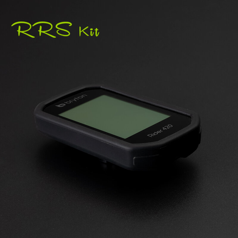 Rrskit-Juste de protection en silicone pour ordinateur de vélo, avec film haute définition, étui pour chronomètre Bryton Rider 320 420