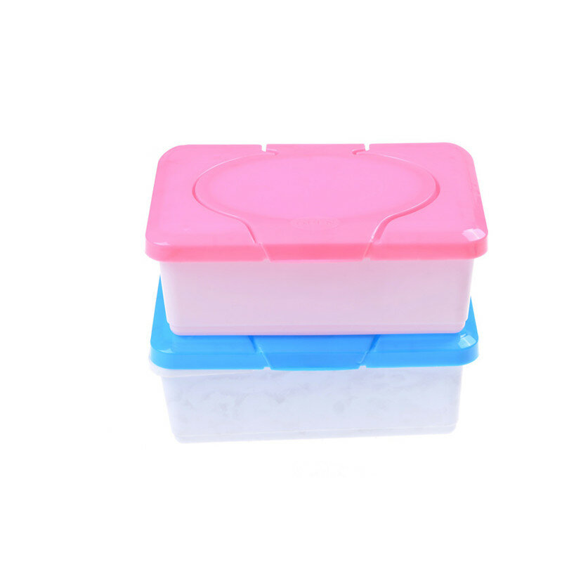Dry & Wet Tissue Paper Case Care Baby Wipes Napkin Storage Box Holder Container Wipes Dispenser Home Tissue Holder Accessories