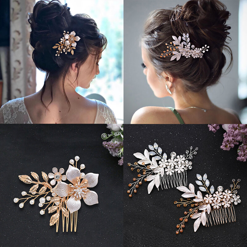 Fashion Tiaras Bridal Tiara Bride Headband Bridal Wedding Hair Accessories For Women Hair Jewelry Hairband Diamond Headpiece