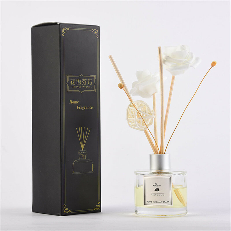 50Ml Reed Diffuser Sets Met Natuurlijke Stokken Glazen Fles En Geparfumeerde Olie Parfum Set Thuis Geur Decoratie Kantoor
