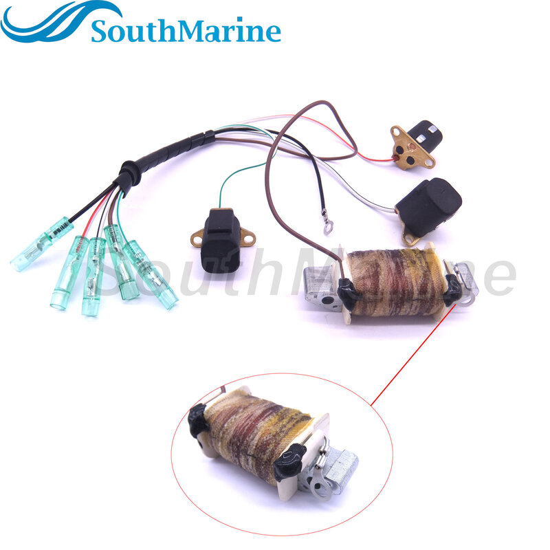 Boat Motor 60F-01.02.10.00 Trigger & Charging coil assy for Hidea Outboard Engine 60F