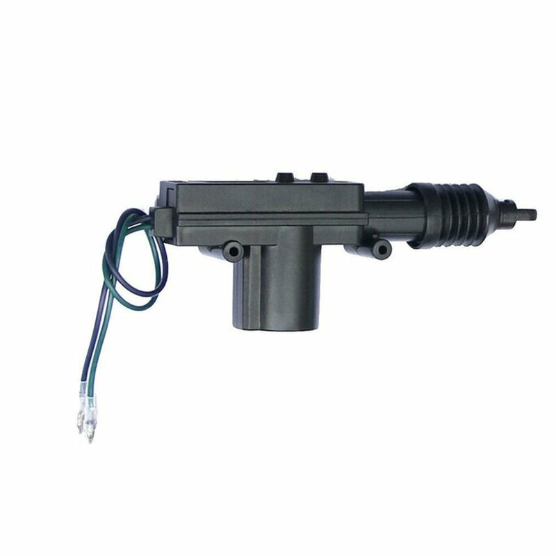 Motor aktuator kunci pintu tugas berat Universal, Kit tipe pistol tunggal aktuator sistem pengunci mobil 2 kawat 12V