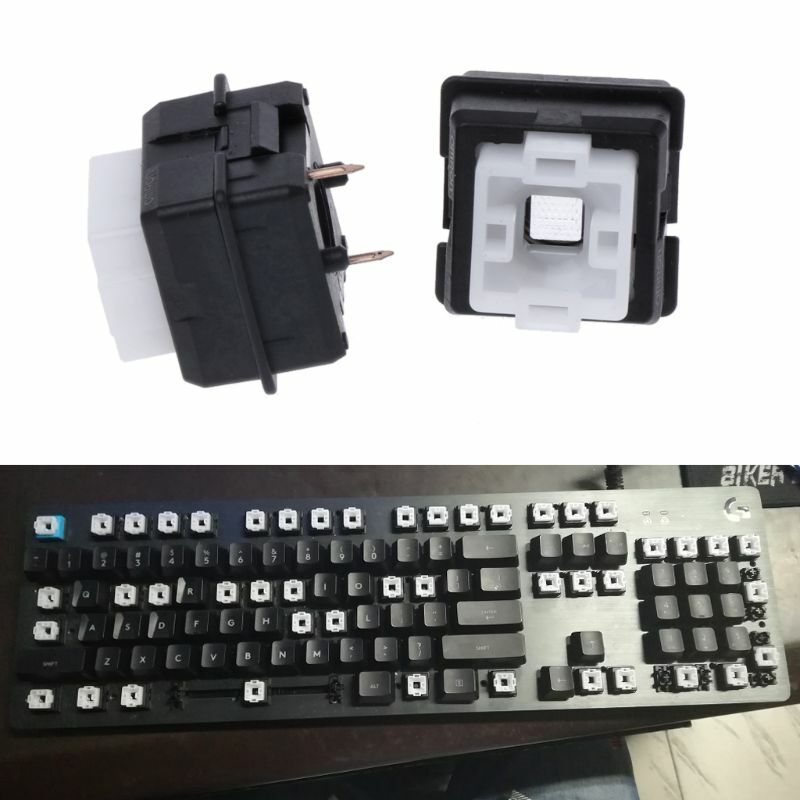 2 шт. оригинальный Romer-G Переключатель Omron Axis для Logitech G910 G810 G413 K840 RGB клавиатура Axis Switch