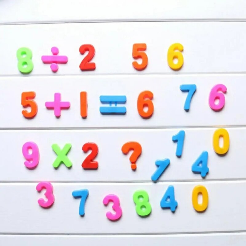 Giocattolo di apprendimento del bambino del magnete del frigorifero di numero delle lettere dell'alfabeto inferiore/superiore 26Pcs