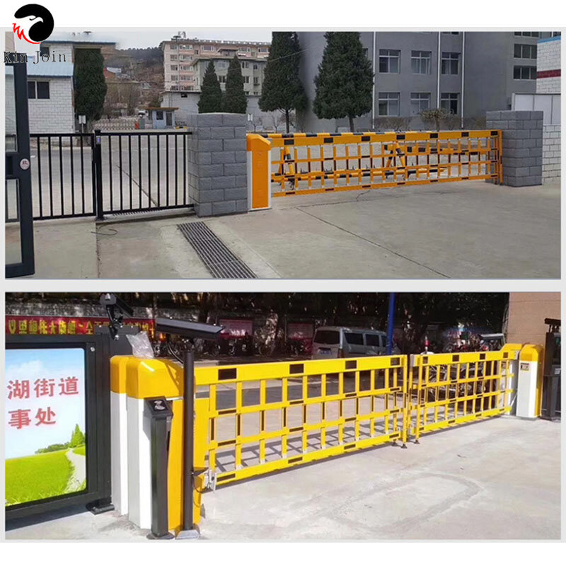 Kinjoin sistema de gestão automático do parque de estacionamento porta aérea da barreira do crescimento/porta do crescimento do estacionamento da barreira do tráfego