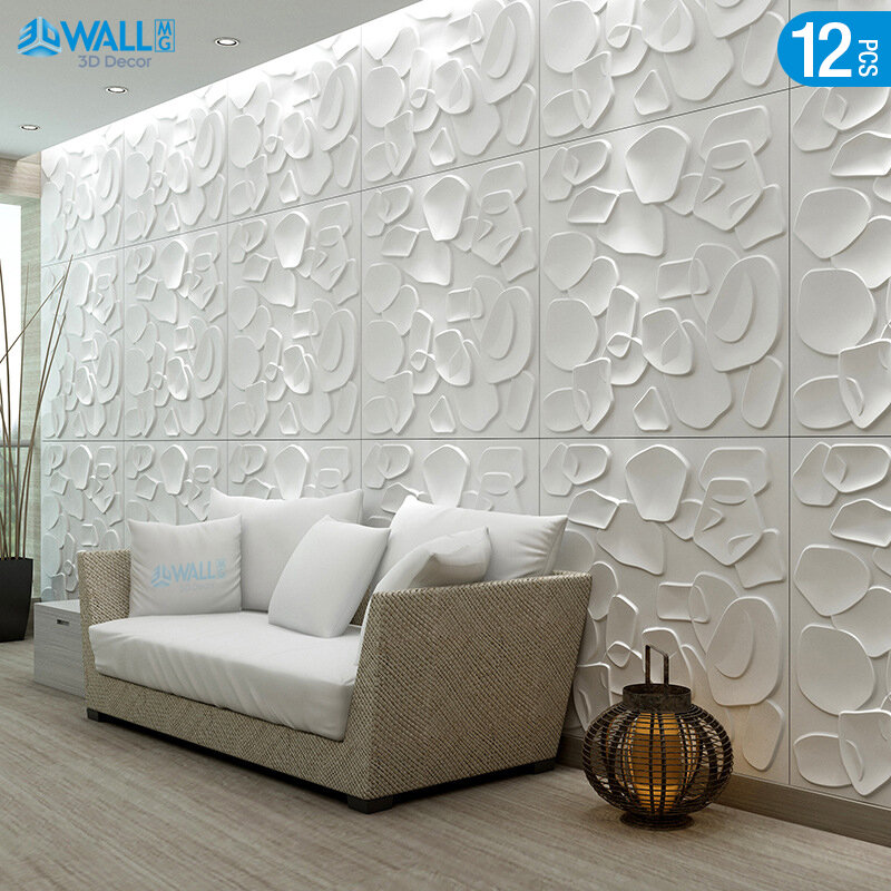 大理石のレンガのパターンを備えた3D壁パネル,50x50cm,12個,粘着性の壁紙,ダイヤモンドデザイン,3D,日曜大工,創造的な室内装飾