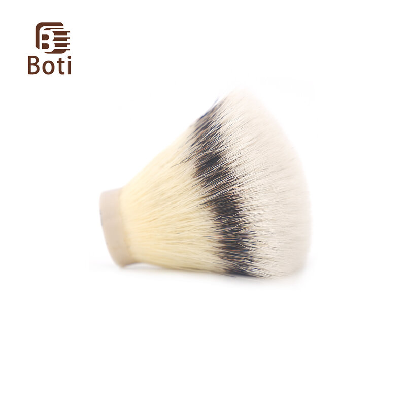 남성용 Boti 브러쉬-핸드메이드 합성 머리 매듭 팬 모양 면도 제품, 데일리 청소 수염 브러쉬 도구, 최신 3 색