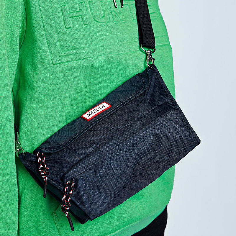 Unisex składany Packable saszetka na pasek na zewnątrz przygody wodoodporny Nylon Sport Travel torba na klatkę piersiową z paskiem wielokierunkowym
