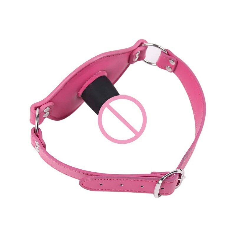 Couple Silicone Gag Ball BDSM Bondage Restraints Open Mouth Breathable Sex Ball Harness Strap Gag Sex Toy for Women Accessories