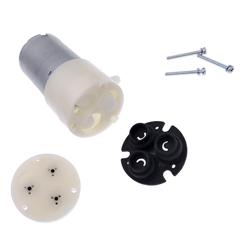 370 mini bomba de ar (3.7v/6v/12v) micro motor elétrico do impulsionador do vácuo para o instrumento da beleza tratamento médico bomba de mama