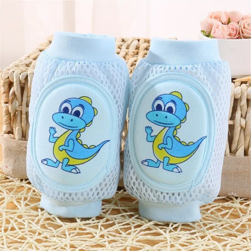 1 PairInfant Bảo Vệ Đầu Gối Trẻ Em Gái Cậu Bé Tập Bò Khuỷu Tay Tập Đi An Toàn Lưới Lót Đầu Gối Quần Legging Trẻ Em Thảm Quần Legging