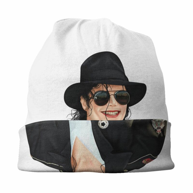 Майкл Джексонс шапочки пуловер Кепка удобная, взрослая мужская женская вязаная шапка