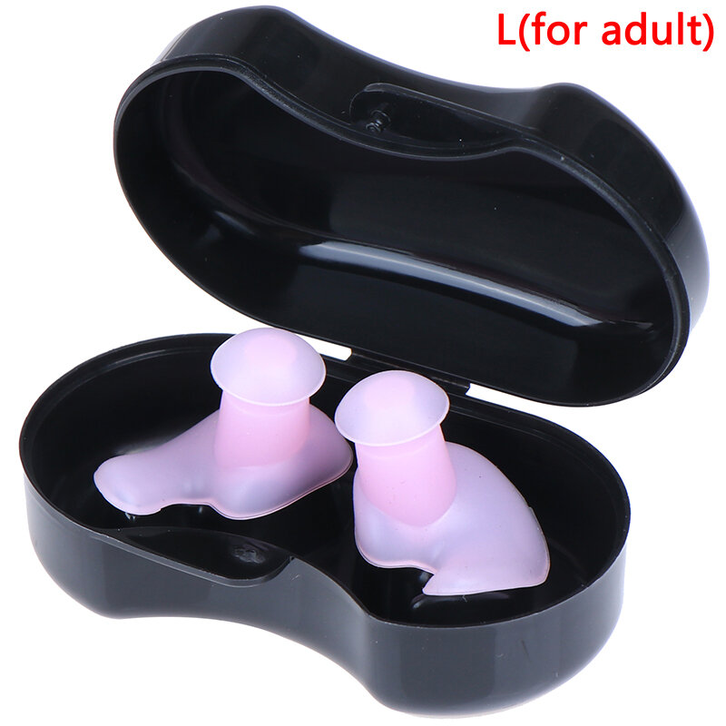 1Pair Soft Ear Plugs Environmental Silicone Waterproof Dust-Proof Earplugs Diving Water Sports Swimming Accessories