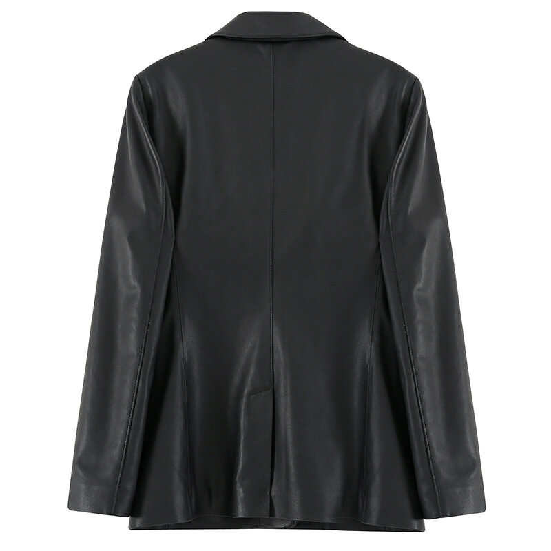 Aorice Frauen Aus Echtem Leder Jacke Mantel 2021 Marke Neue Weibliche Echte Schafe Leder Jacken Mäntel CT104