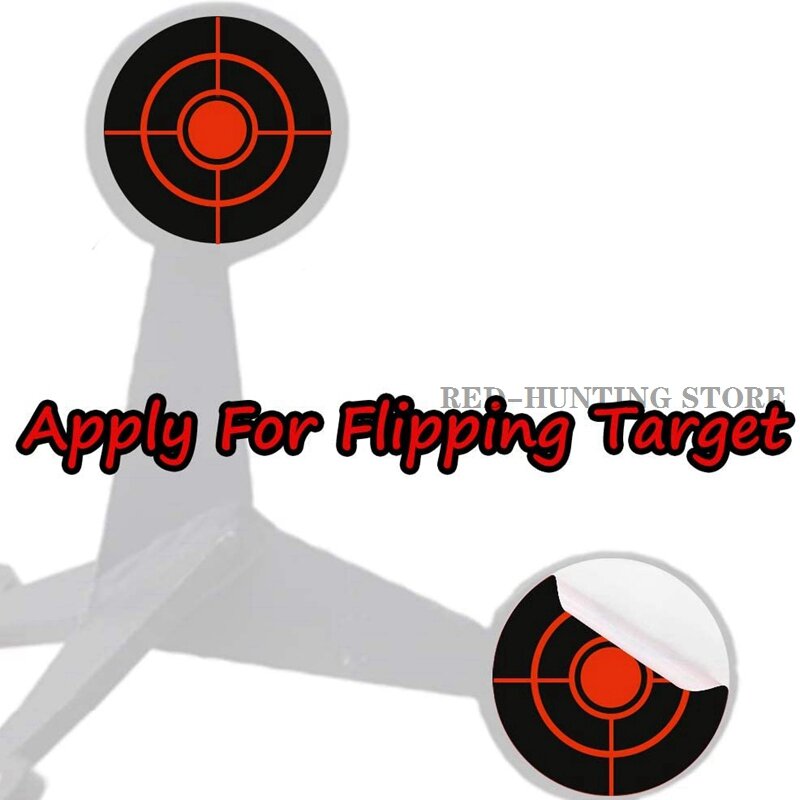 3Inch 3 "Shooting Splatter Target Menembak Praktek Stiker Set 100Pcs/Roll untuk Paintball