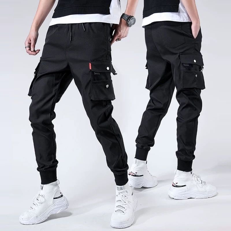 Брюки-карго мужские камуфляжные, модная одежда в стиле милитари, повседневные тактические штаны для бега