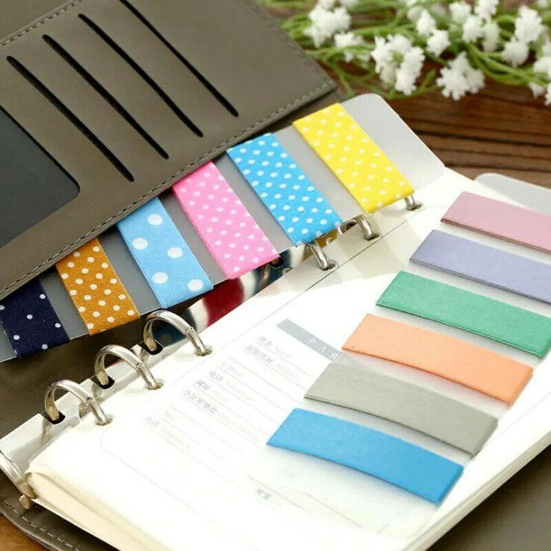 6 pz/lotto pannello in Pvc trasparente portatile nastro adesivo Washi Tape Sheet Sub package Plate Tape Package Planner Tool