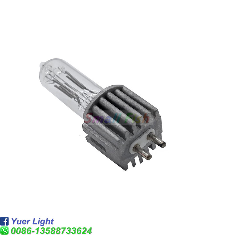 1Pc darmowa wysyłka HPL 750W Watt G9.5 230V lampa sceniczna żarówka halogenowa żarówka profesjonalna ruchoma głowica żarówki świetlne