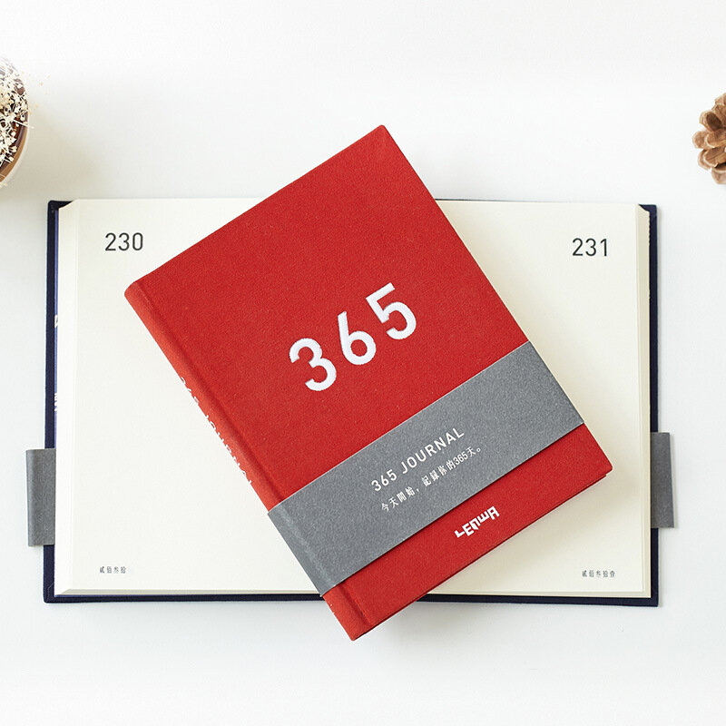 ใหม่365วันตัวอย่าง Planner Notepad ไดอารี่สร้างสรรค์โน๊ตบุ๊คผ้า Super หนา Notepad นักเรียนโน้ตบุ๊คน่ารัก