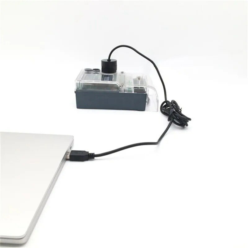 Diseño para medidor de potencia eléctrica, lectura y programación, compatible con Iec62056-21, ordenador portátil de escritorio, puerto Usb, sondas ópticas