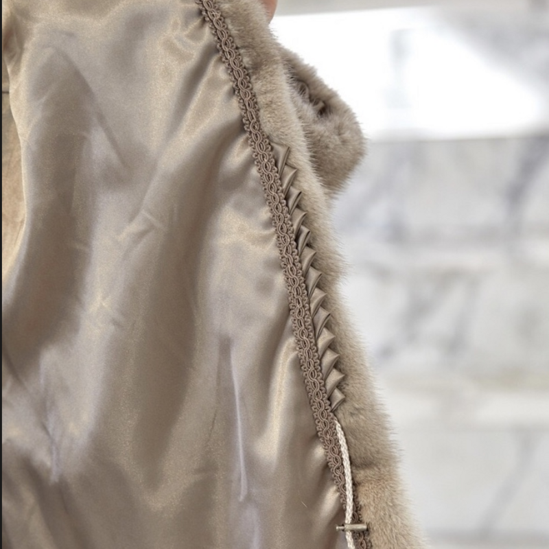 Шуба из натуральной норки для женщин, 100% натуральная, роскошь, натуральный мех норки, женские куртки, оверсайз, зима, Новое поступление, 2021