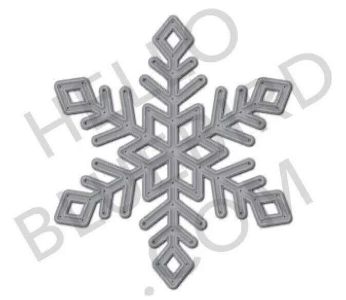 New Snowflake decoration metal Cutting Dies Stencils DIY Scrapbooking Paper/photo Cards Embossing Dies