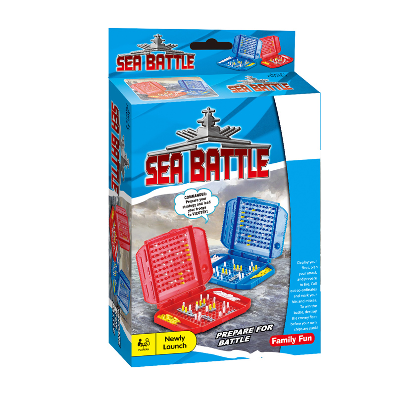 Children Positioning Logic Fun Parent-child Interactive Table Board Sea Battle Game For Casual