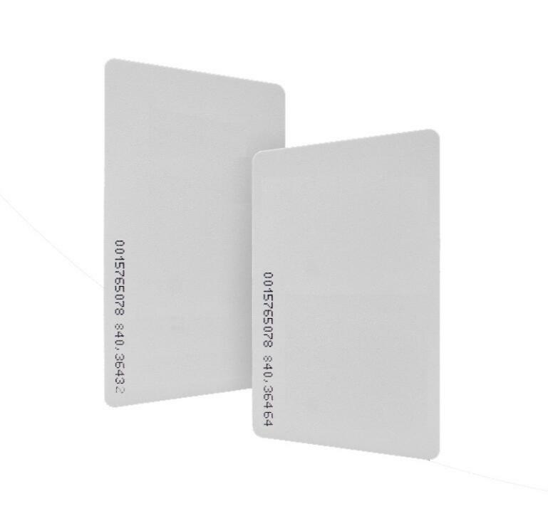 100 Stuks 125Khz Id-kaart Rfid Tag Toegangscontrole Kaart Smart Card Id Keyfob 125Khz TK4100 Id-kaart voor Toegangscontrole