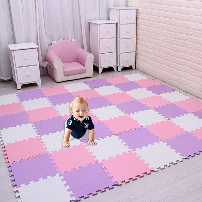 Criança tapete de espuma eva caçoa a esteira quebra-cabeças piso macio tapete do jogo do bebê brinquedos para crianças jigsaw esteiras do bebê ginásio infantil