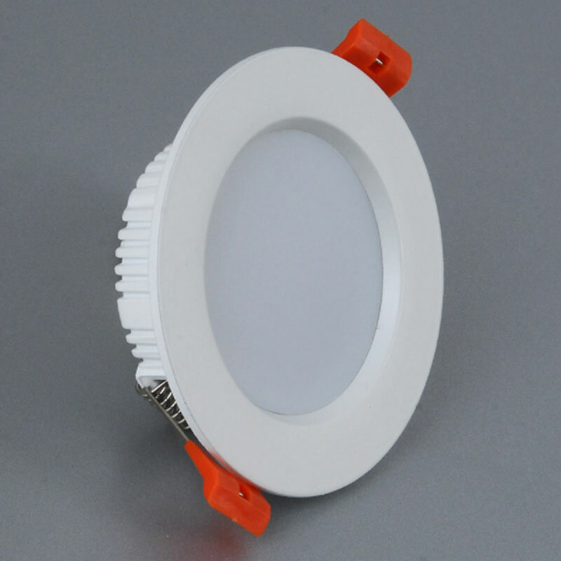 220V nowy odkryty wodoodporny Chip LED typu Downlight ściemniania IP65 7W 9W 12W 15W sufit ciepły zimny biały kuchnia toaleta wc lampa