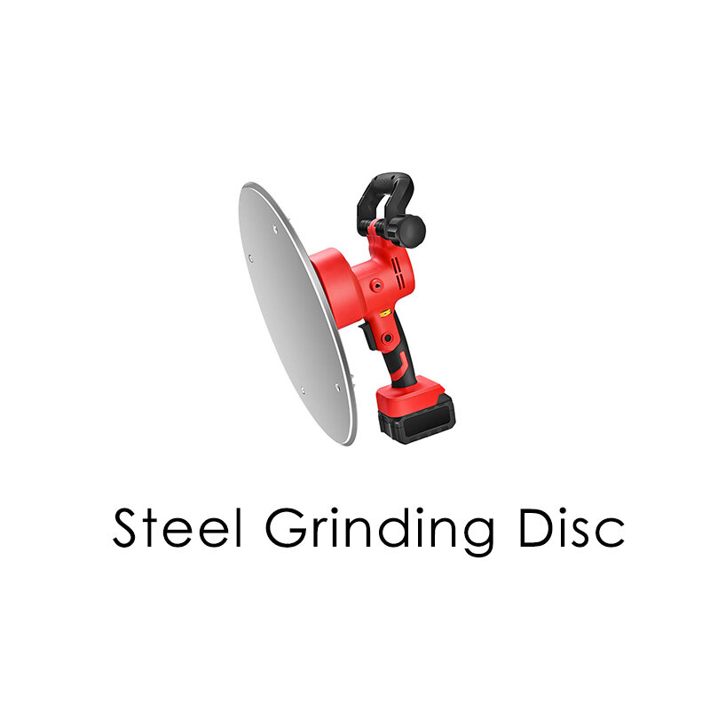 Steel Grinding Disc Sander Disc Sponge Plate Hard wipe Plate for Electric Cement Mortar Trowel Wall Smoothing Machine Accessory