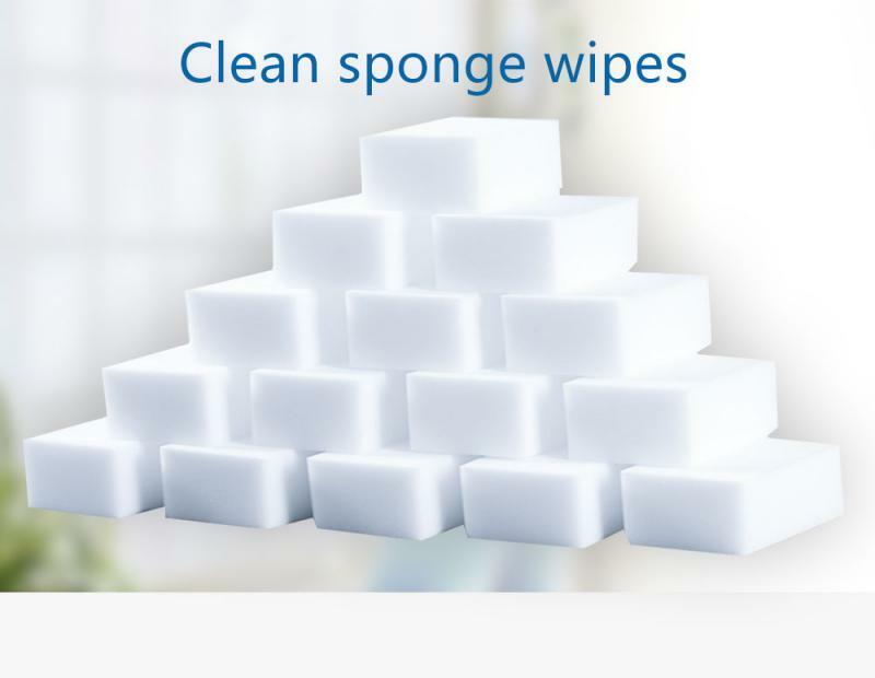 20 Pcs/lot Melamine Sponge Magical Sponge Eraser Dish Car Office Cleanser Sponge Kitchen Bathroom Cleaning Eraser Cleaning Tools