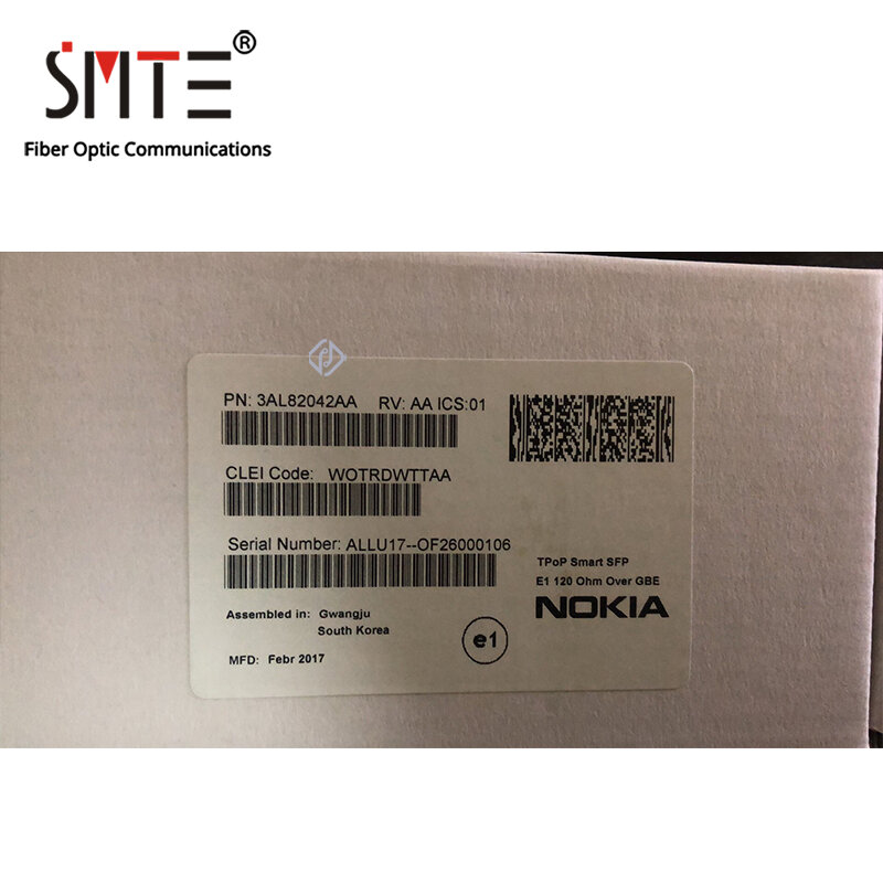 Nokia fp, transceptor de módulo óptico de fibra sfp rj45