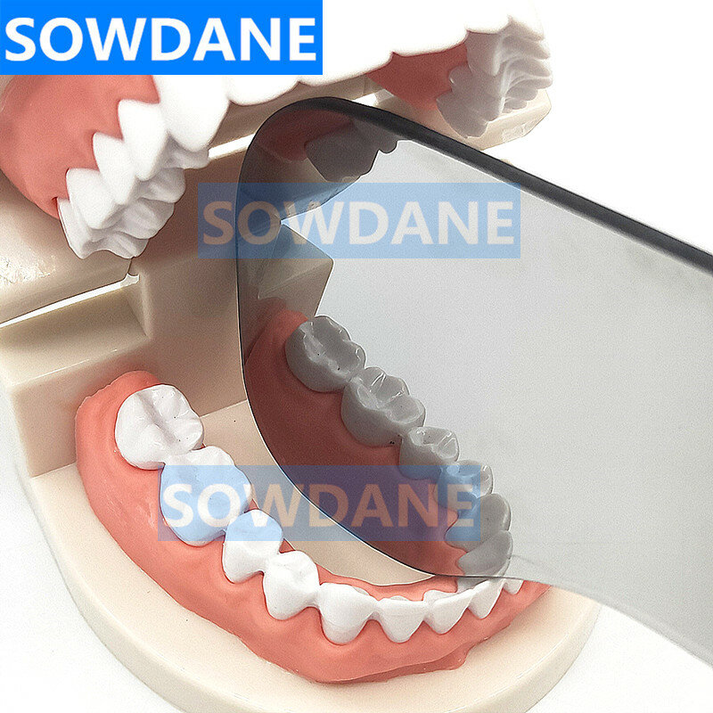 Dwustronne stomatologiczne wewnątrzustne Occlusal fotograficzne lustro szklane higiena jamy ustnej Dental ortodontyczne lustra odbłyśnik