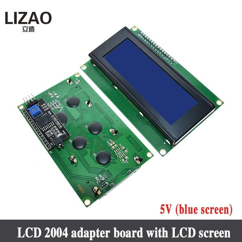 LCD1602 LCD 1602 2004 módulo 12864 azul pantalla verde 16x2 20X4 carácter módulo pantalla LCD HD44780 controlador azul negro Luz