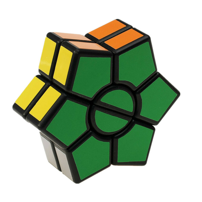 DianSheng 2ชั้นหกเหลี่ยม Magic Cube David Star Shaped Puzzle Cube Speed Twist Cubo Magico ของเล่นเกมการศึกษา